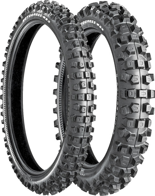 Bridgestone Tire M22 Rear 90/100-14 Bias Tt - Reliable Performance for Motorcycles