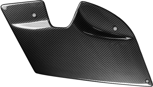 SANTORO FABWORX SF70018 Chonies Bag Deletes with Carbon Fiber Hydro-Dip for Harley FLH/Flt 14-23
