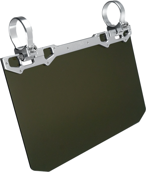 AXIA MODNDSVT-C 12 x 8 Inch Narrow Mount Sun Visor with Tinted Shield