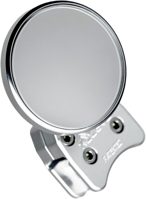 AXIA MOD2SM-C 2.0-Inch Racing Spot Mirror Silver - Adjustable Billet Aluminum Design
