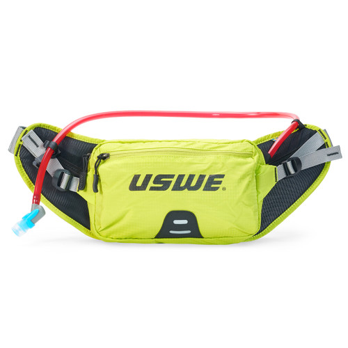 USWE Zulo 2L Waist Pack with 1L Elite PNP - Crazy Yellow