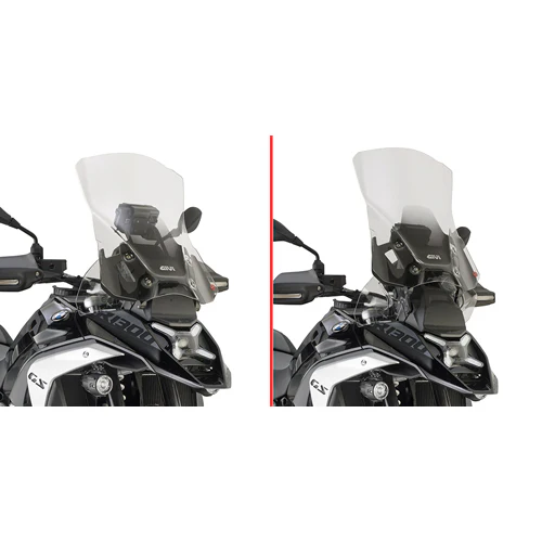GIVI D5143ST Windshield for BMW – Clear and Smoke Options for Enhanced Wind Protection