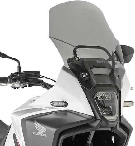 GIVI D1203S Smoke Windshield for Motorcycle - Enhanced Wind Protection and Style