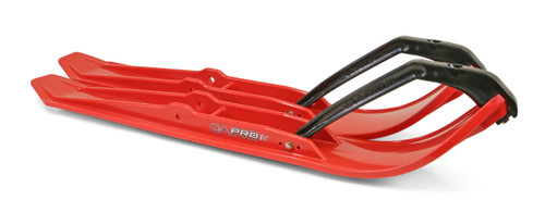C&A Pro XPT Skis Red - Part Number 77050420 for High-Performance Snowmobiling