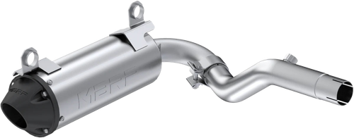 MBRP AT-9222PT Single Slip-On System with 5-Inch Performance Muffler and Black Tip