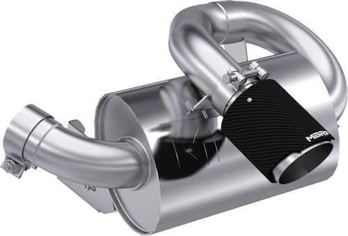 MBRP AT-9215PT Single Slip-On Center Exit with 2.5-inch Performance Muffler