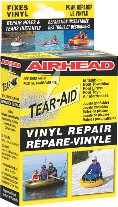 AIRHEAD Tear Aid Vinyl Repair Patch AHTR-1B for Inflatable Items and Pool Liners