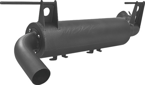 MBRP AT-8513P Single Slip-On System with Performance Muffler in Black