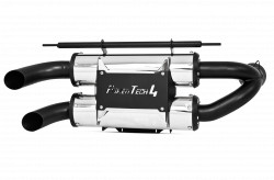MBRP Dual Stacked Slip-On System with Performance Muffler - Part Number AT-9515PT