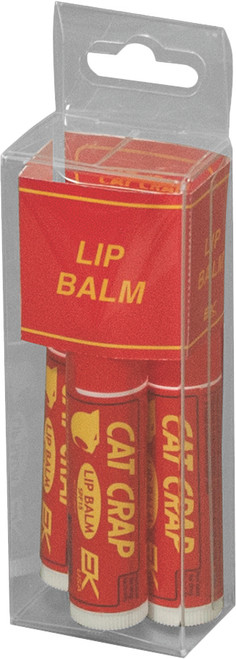 CAT CRAP Lip Balm 0.15oz, Pack of 3 - Nourishing Lip Care by CAT CRAP Part 10509P