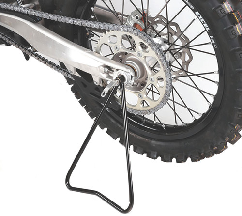 Unit UN-A3330 Locking and Quick Release Triangle Stand for Motorcycle Display and Maintenance