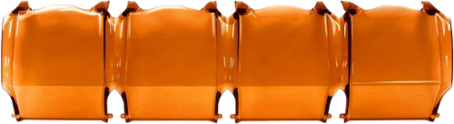 Rigid Adapt Series 10-Inch Amber Pro Lens Cover (Part #11009)