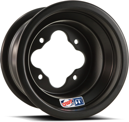 DWT A506-239MR 10x5 Matte Black Alloy Wheel for Trailers