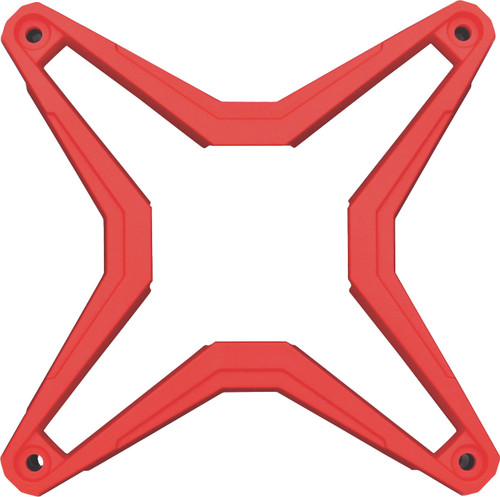 SSV Works WP-CGS-R Ssv Red Grill Inserts for Custom Vehicle Enhancement