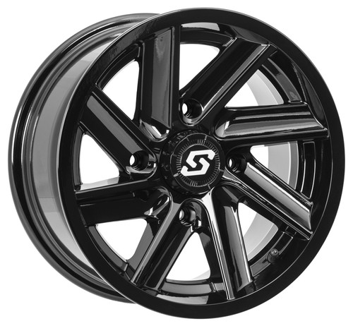 Sedona Chopper Wheel 14x7 with 4/137 Bolt Pattern in Black - Part Number A85B-47037-52S