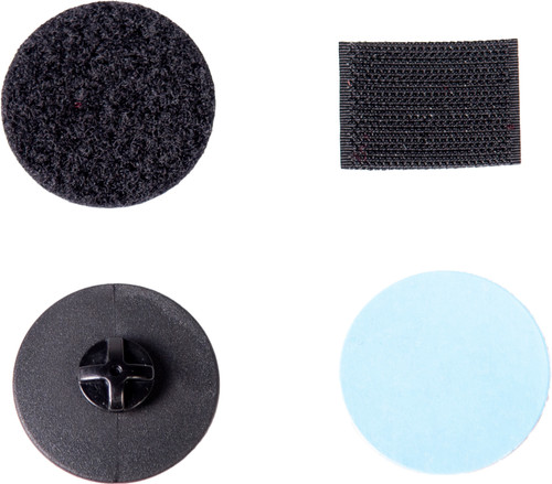 QUICK STRAP RB-40 BLK Stick On Button Kit for Easy Goggle Mounting