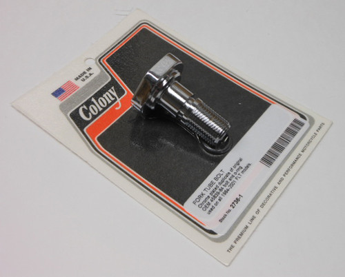Colony Machine Fork Tube Bolt Flat 84 01 - Durable Steel Construction