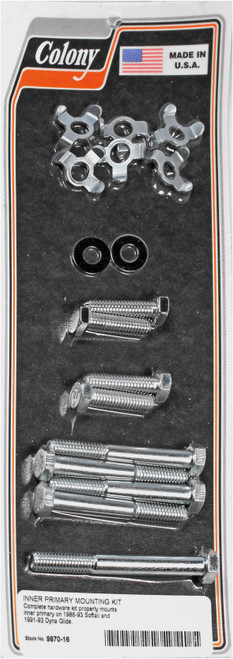 Colony Machine Inner Primary Mount Kit for Softail 1986-1993, Dyna 1991-1993 - Part 9870-16