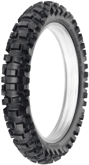 Dunlop Tire D739AT Rear 110/100-18 64M Bias TT for Intermediate to Hard Terrain Desert Driving