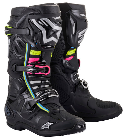 Alpinestars Tech 10 Supervented Motorcycle Boots Size 13