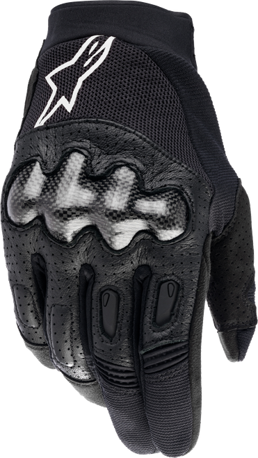 Alpinestars Megawatt Gloves Black 2X – Durable Motorcycle Riding Gloves with Impact Protection and Breathability