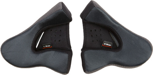 GMAX G040006 Cheek Pads 15mm XL Stock Medium for Motorcycle Helmets