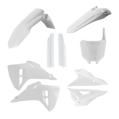 ACERBIS Plastic Kit Full White - Part 2985980002 for Off-Road Motorcycles