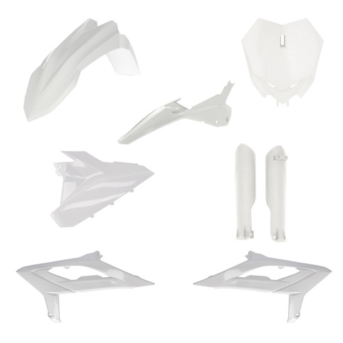 ACERBIS Full Plastic Kit for Beta - White (Part Number 2979660002)