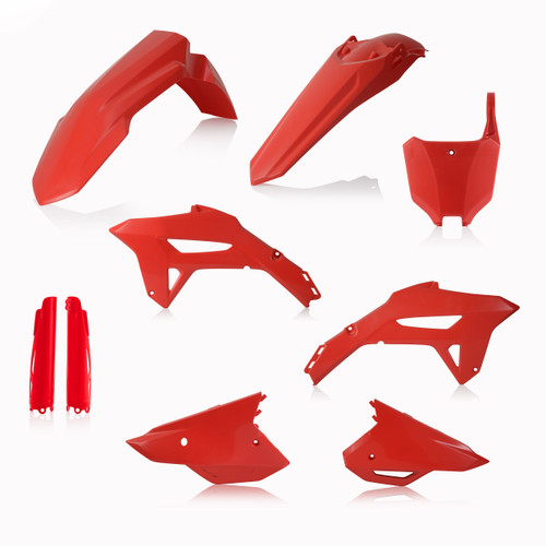 ACERBIS Plastic Kit Full Hon Red - Part 2858920227