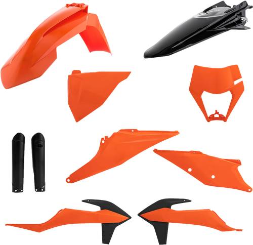ACERBIS Full Plastic Kit for KTM Original 2022 – Complete Motorcycle Body Panel Set