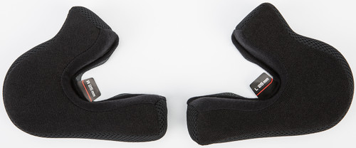 GMAX Cheek Pads 25mm for MX-46Y - Comfortable Motorcycle Helmet Fit