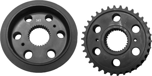 HardDrive M8 Transmission Pulley 34T Overdrive - OEM Replacement for Enhanced Performance