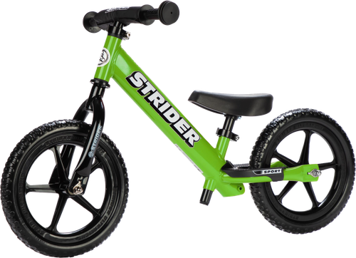 Strider™ balance bikes are industry-leading training bikes that help children as young as 18 months learn to ride on two wheels. Strider balance bikes focus on the fundamentals of balancing, leaning, and steering without the distractions and compl...
