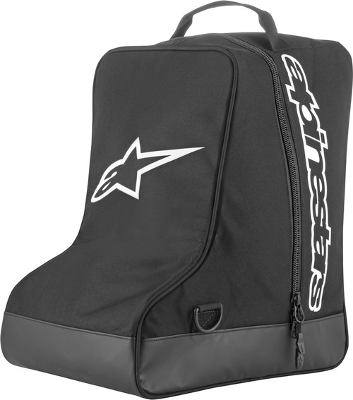 Alpinestars 6106319-12-OS Boot Bag in Black and White for motocross boots up to size 14