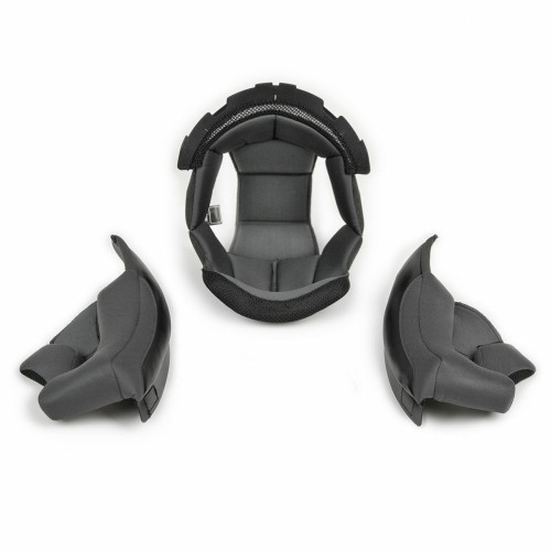 Scorpion EXO Exo R320 Kwikwick 2 Grey Snaps Liner and Cheek Pad Kit – Model 32-610-07