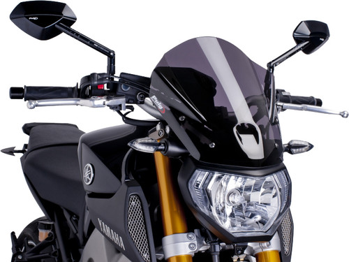 PUIG Windscreen Naked New Generation Touring Dark Smoke - Part 6861F