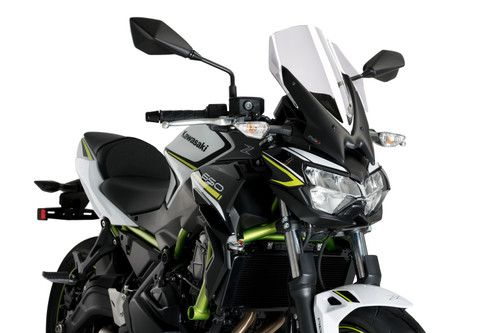 PUIG Windscreen Naked New Generation Touring Clear for Kawasaki - Part 3865W