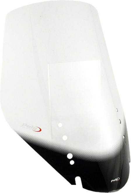 PUIG Windscreen Touring Clear Part 1880W for Enhanced Motorcycle Aerodynamics and Wind Protection