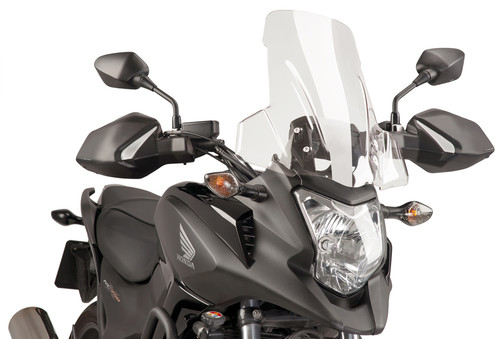 PUIG Windscreen Touring Clear Part 5992W for Motorcycles - Enhanced Aerodynamics and Wind Protection