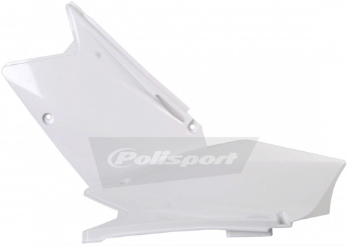 POLISPORT 8602700003 White Plastic Side Panels for Dirt Bikes