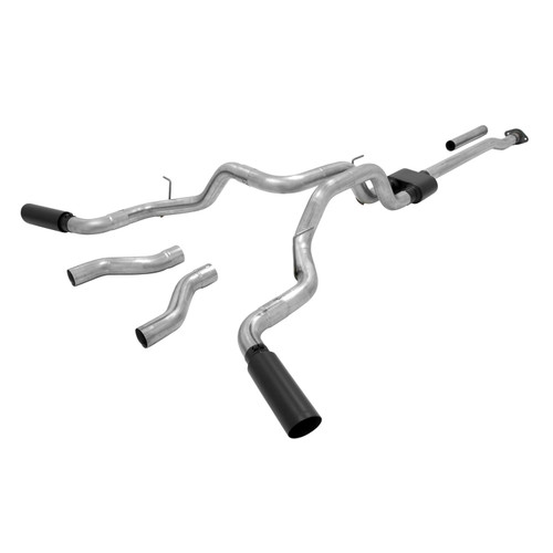 Flowmaster (Holley) 817691 Exhaust System for 2009-2014 Ford F150 V8 with Off-Road S-Type Muffler