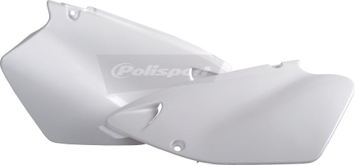POLISPORT OEM-Style White Side Panels for Yamaha, KTM, Husqvarna, and More - Part 8415000001