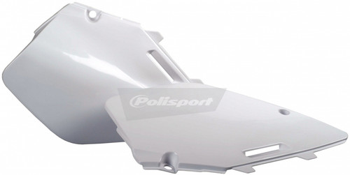 POLISPORT Side Panels White for Yamaha, KTM, Husqvarna, Honda, Suzuki, Beta, Sherco, GAS GAS, Kawasaki – Part Number 8413000002