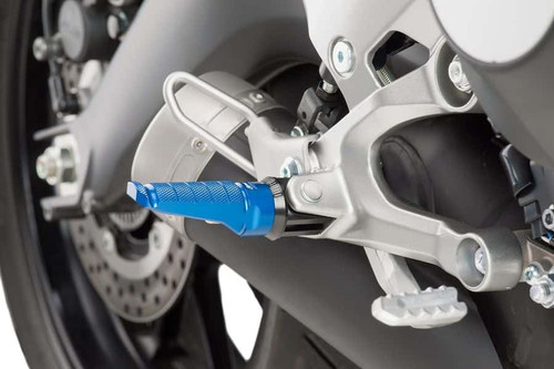 PUIG Footpegs Racing Blue - Part Number 6301A for Enhanced Comfort and Performance