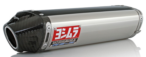 Yoshimura Part Number 1225275 Exhaust Street RS-5 Slip-On with SS, SS, and CF - Under-Tail Design