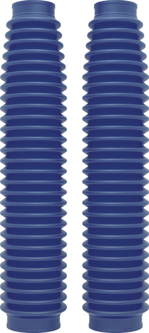 Polisport MX Fork Boots Part Number 8365000002 – Blue, 28 Waves, Fits 350x41x60 Forks