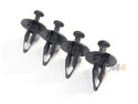 Merchant Automotive Fan Shroud Push Clip Retainer for Duramax 2001-2010 (Part #10015, 4 Pack)