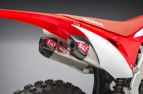 Yoshimura RS-9 Header/Canister/End Cap Exhaust Dual System for Enhanced Performance