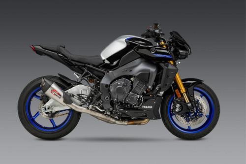 Yoshimura RS-12 ADV Exhaust Race At2 3/4 SS with Matte Carbon Fiber End Cap – Part 13101CP520