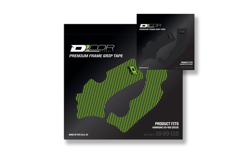 D-COR Frame Grip Guard Decal for 2016-2020 Steel and Aluminum Bike Frames